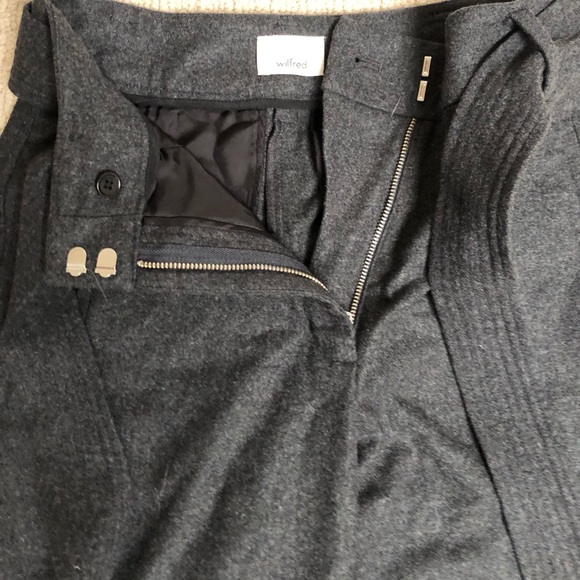 Wilfred tie front wool blend pant size 4 - Picture 7 of 10